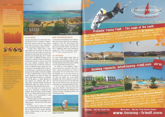 Kiteworld Travelguide 2017 - ProCenter Tommy Friedl Marsa Alam